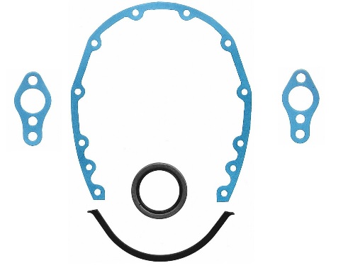 Timing Cover Gasket Kit: Chev 55-74 SB V8