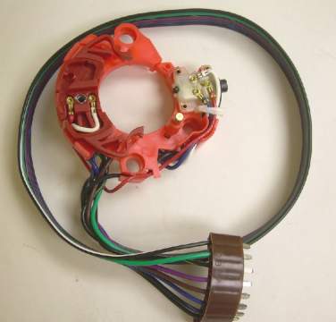 Turn Signal Switch: 67-68 GM 8 Wire (RED)