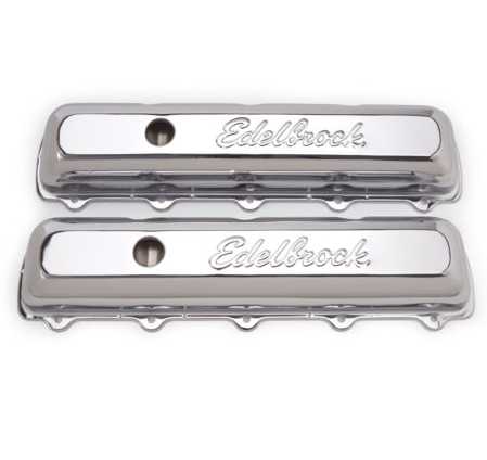 Rocker Cover Set: Olds 403 Edelbrock