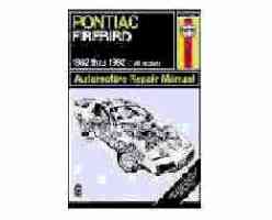 82-92 Firebird - T/A  Service Manual