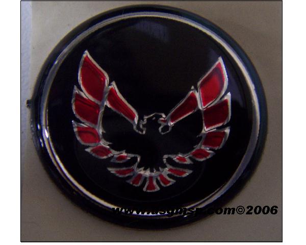 Gear knob emblem: RED OR GOLD bird 76-81F