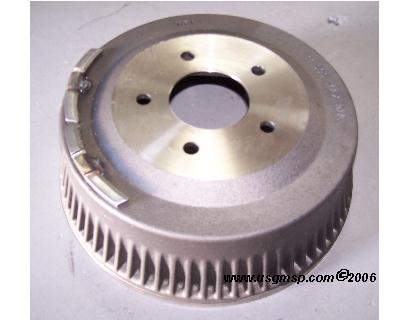 Brake Drum: Front 65-70 Pontiac USA Big Car (not Parisiennes)