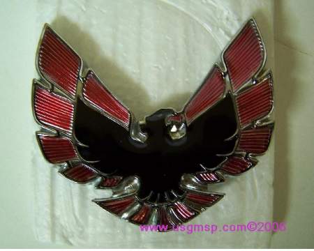 70-73 Firebird Trunk Lid Emblem