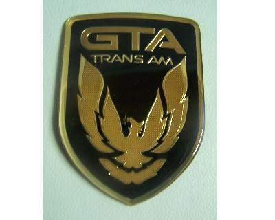 GTA Emblem: 91-92 Nose - BLACK