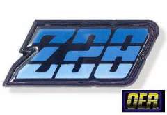 80-81 Fuel Door Emblem - BLUE