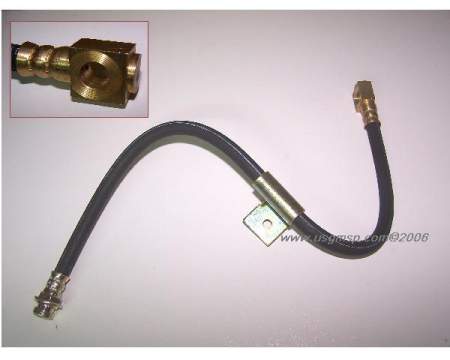 Brake Hose: Fiero Front 1984-87