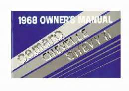 Owners Manual: 1968 Camaro