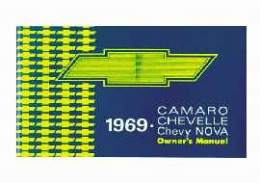 Owners Manual: 1969 Camaro