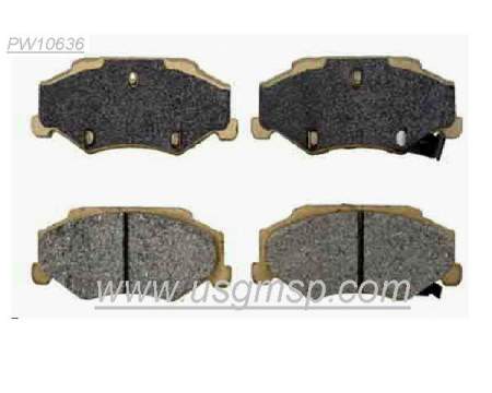 Disc Pads: 98-04 Corvette REAR (Performance Grade)