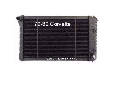 Radiator: Corvette 77-82 (choose)