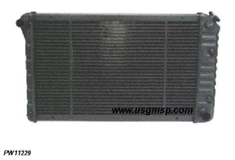 Radiator: Camaro 72-79 305 / 400 V8 COPPER 3 core WIDE