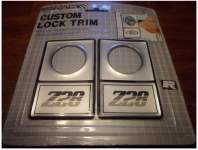 Camaro Lock Trims: Z28 Silver