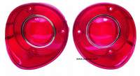 72 Chevelle Tail Lamp Lens (pr - outer)