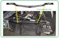 70-72 Chevelle/ El Cam. Radiator  forward support