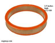 Air Filter: 70\'s Pontiac + other GM 2.5\" high