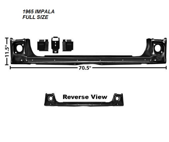 65 Chev Impala Tail Panel (All bodies)