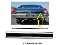 Mold: 69 Chevelle Boot Lid LOWER