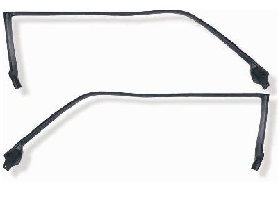 Roof Rail Seals: 66-67 A Body Coupe GTO/Chevelle + (Pr)