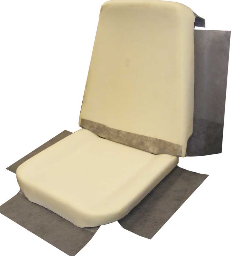 Seat Foam: 64-72 A Body Bucket Seat