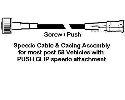 Speedo Cable: Most Post 68