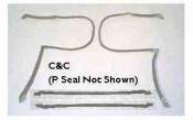 T-Top Seal Kit: 82-92 C&C Aftermarket Top Kit