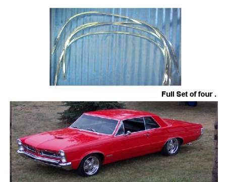 Wheel Arch Molding Set: 64-65 GTO (4)
